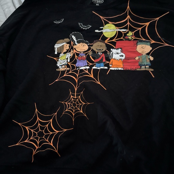 Peanuts Snoopy & Gang Dressed Up Halloween Graphic Sweater - Picture 6 of 6